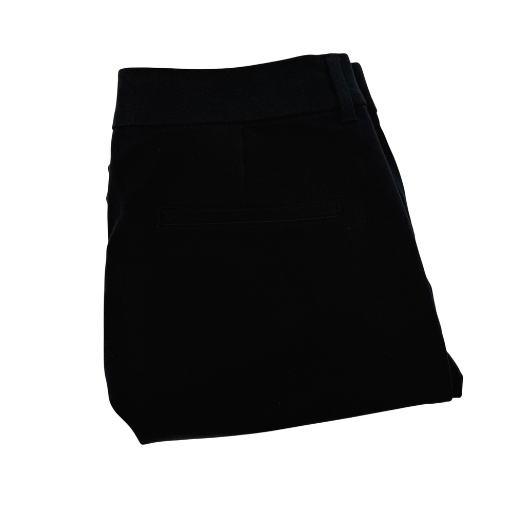 Old Navy Pixie Straight Pants Black‎ High Rise Secret Smooth Pockets Size 8